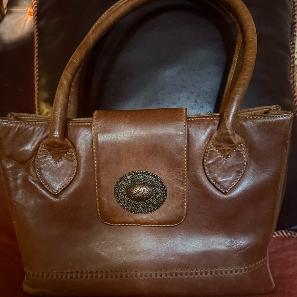 Biacci Inc New York  Genuine Leather Handbag